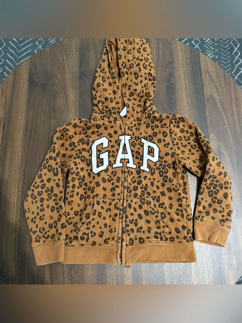 Sold Girls leopard gap jacket